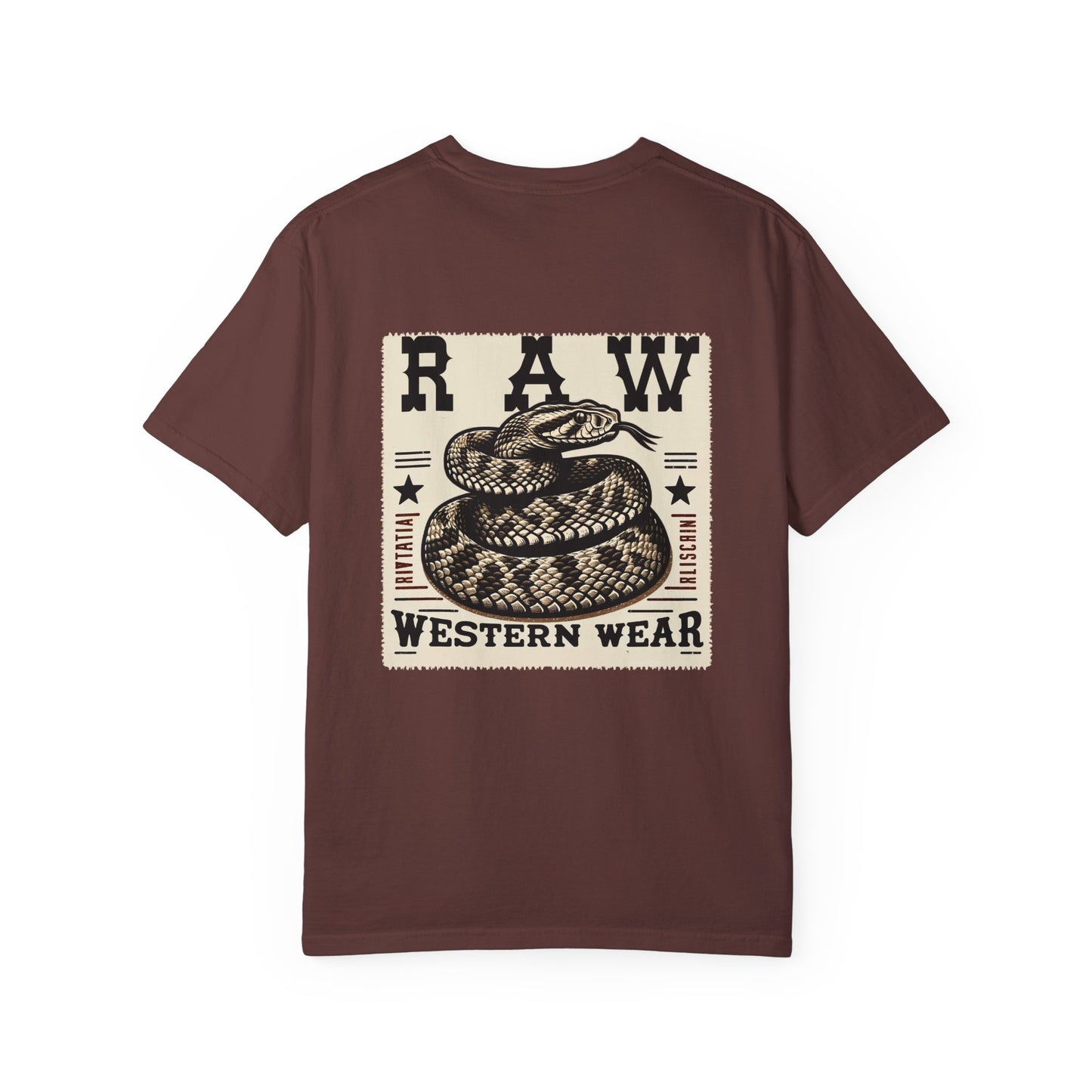 Raw Western Wear Rattle Snake - Classic Cotton Tee