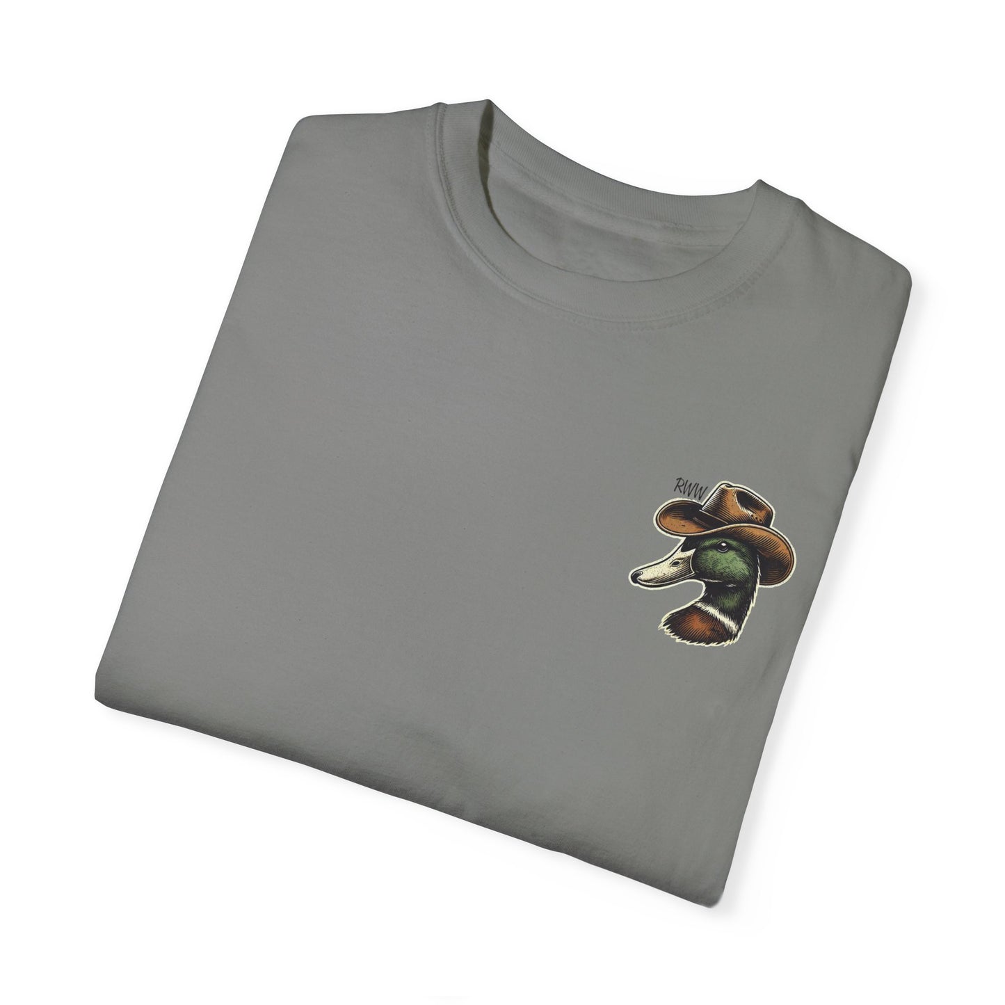 Raw Western Wear Cowboy Mallard  - Classic Cotton Tee