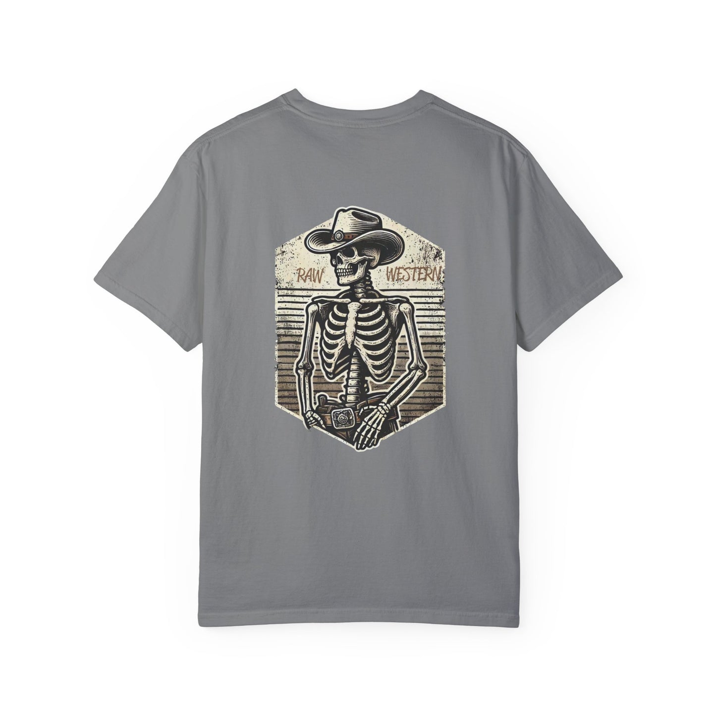 Raw Western Wear Skeleton Cowboy - Classic Cotton Tee