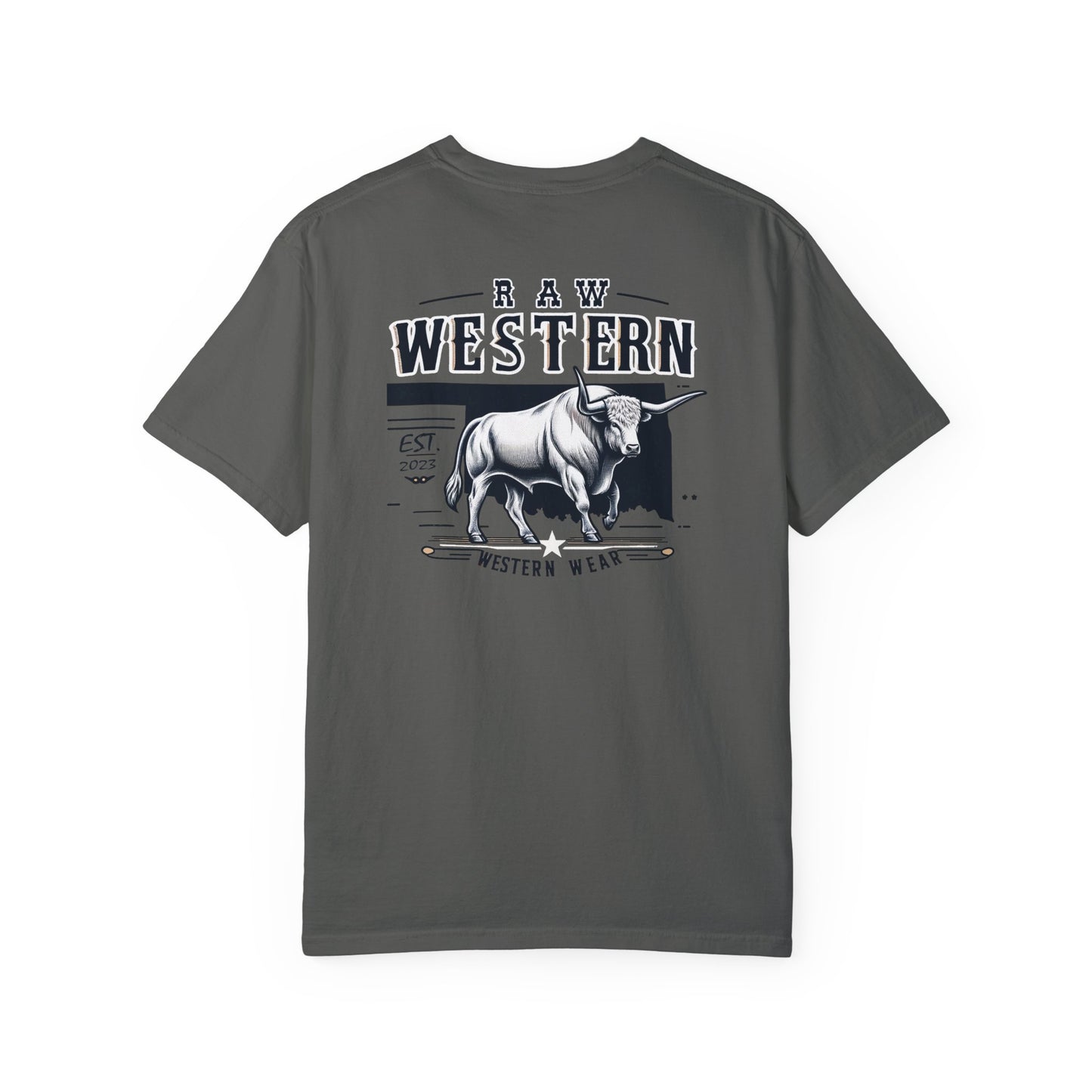 Raw Western Wear Oklahoma Bull - Classic Cotton Tee