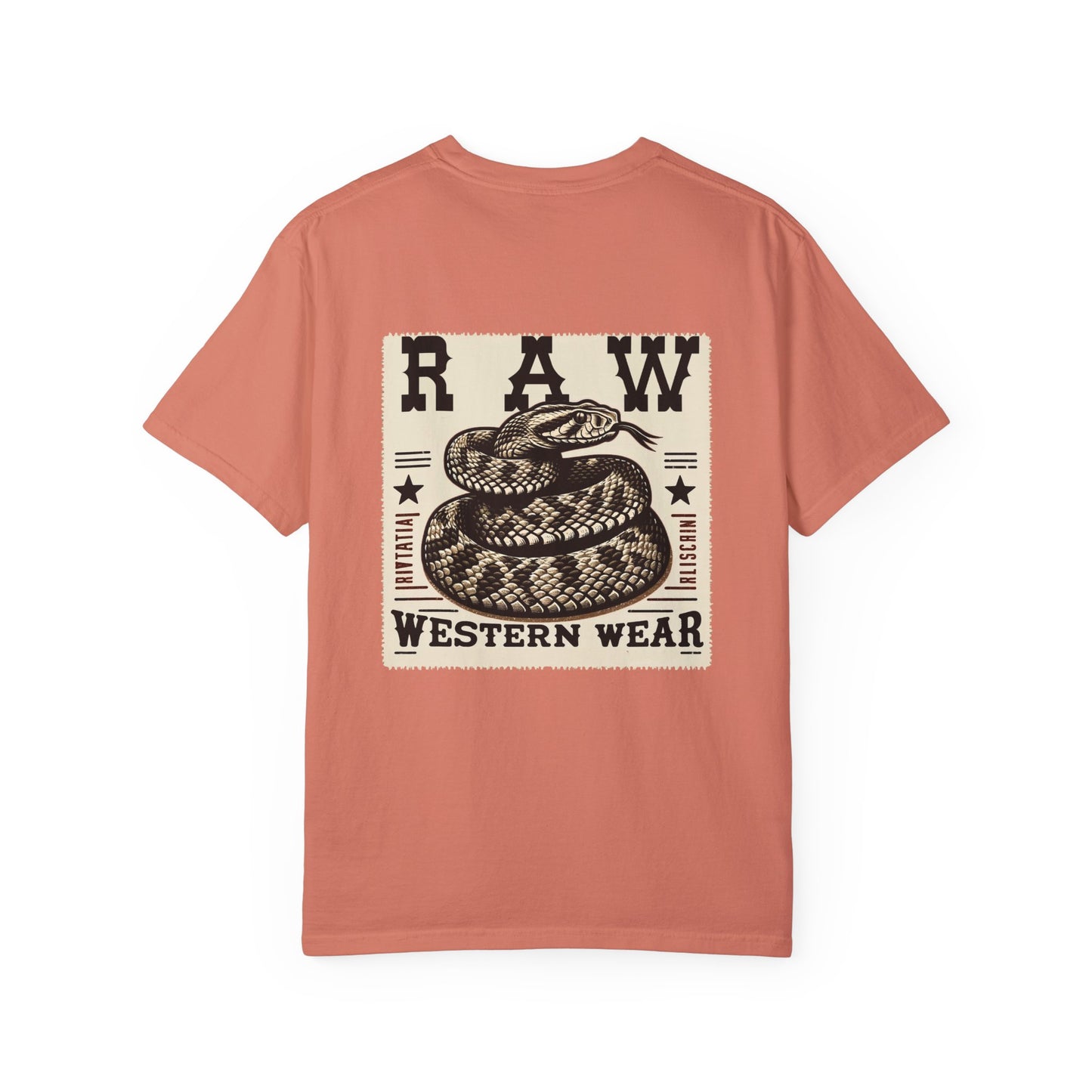 Raw Western Wear Rattle Snake - Classic Cotton Tee