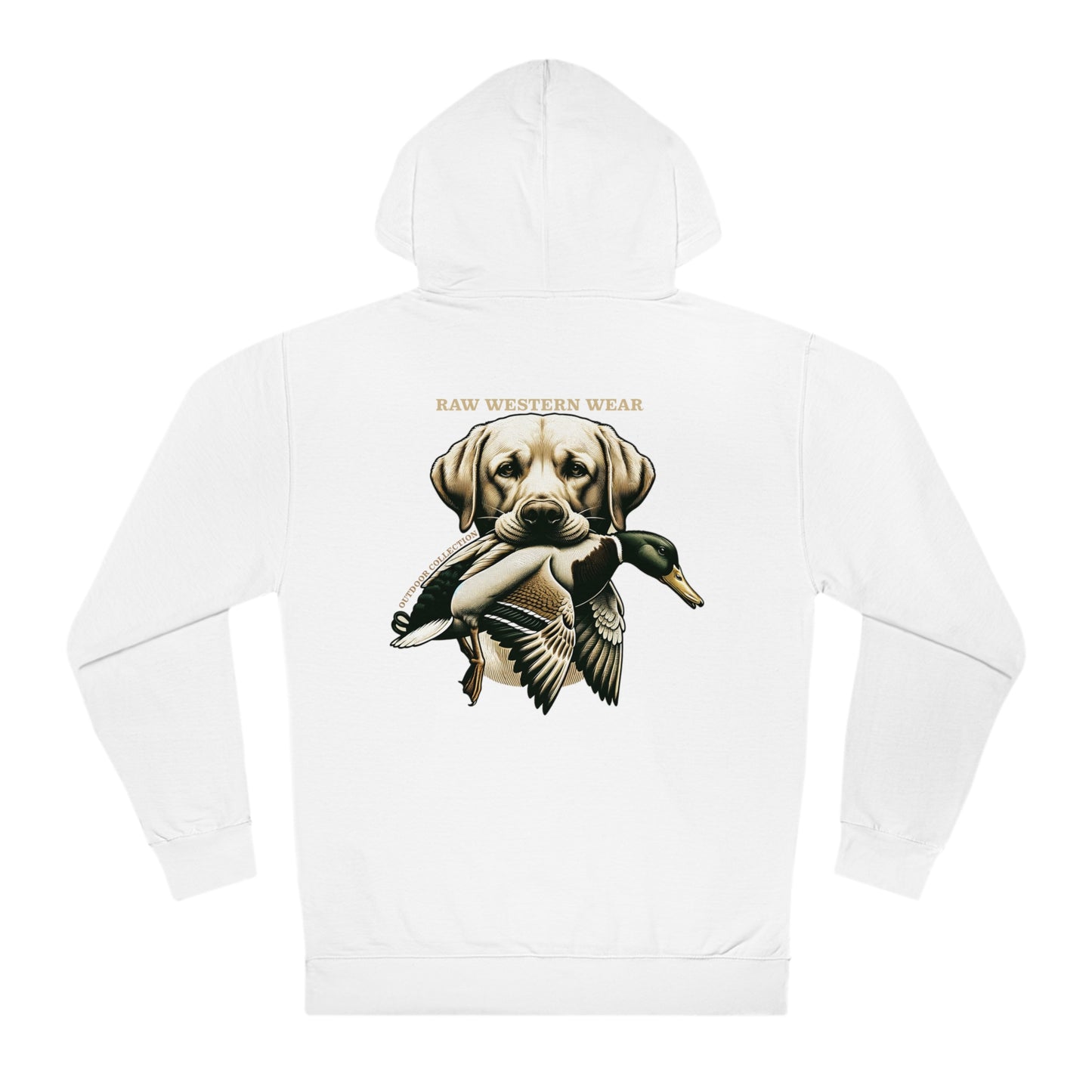 RWW Yellow Lab with Mallard Hoodie