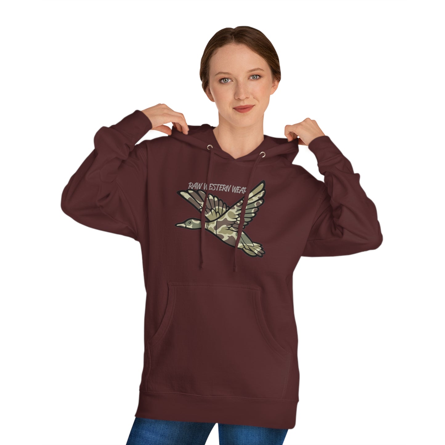 RWW Old School Camo Mallard Hoodie