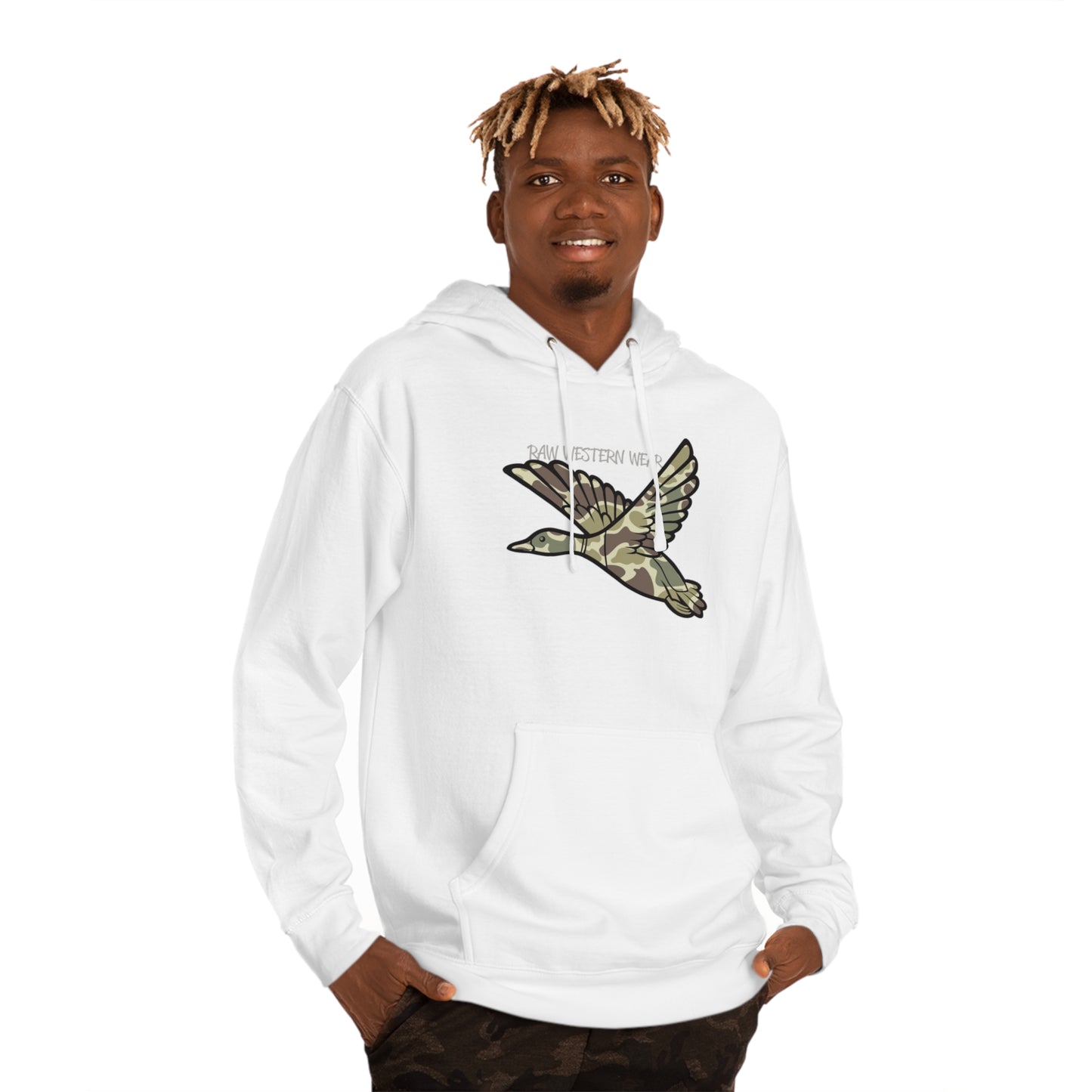 RWW Old School Camo Mallard Hoodie