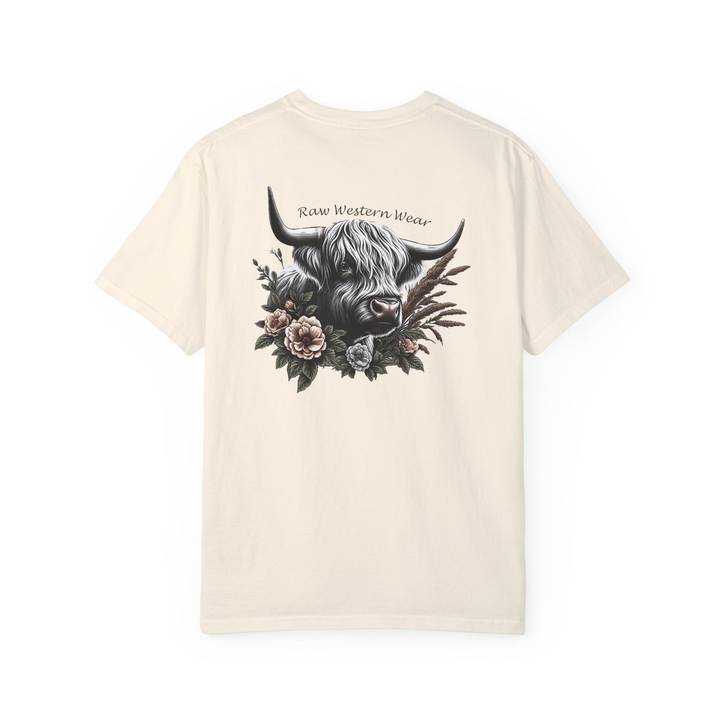 Raw Western Wear Highland Cow  - Classic Cotton Tee