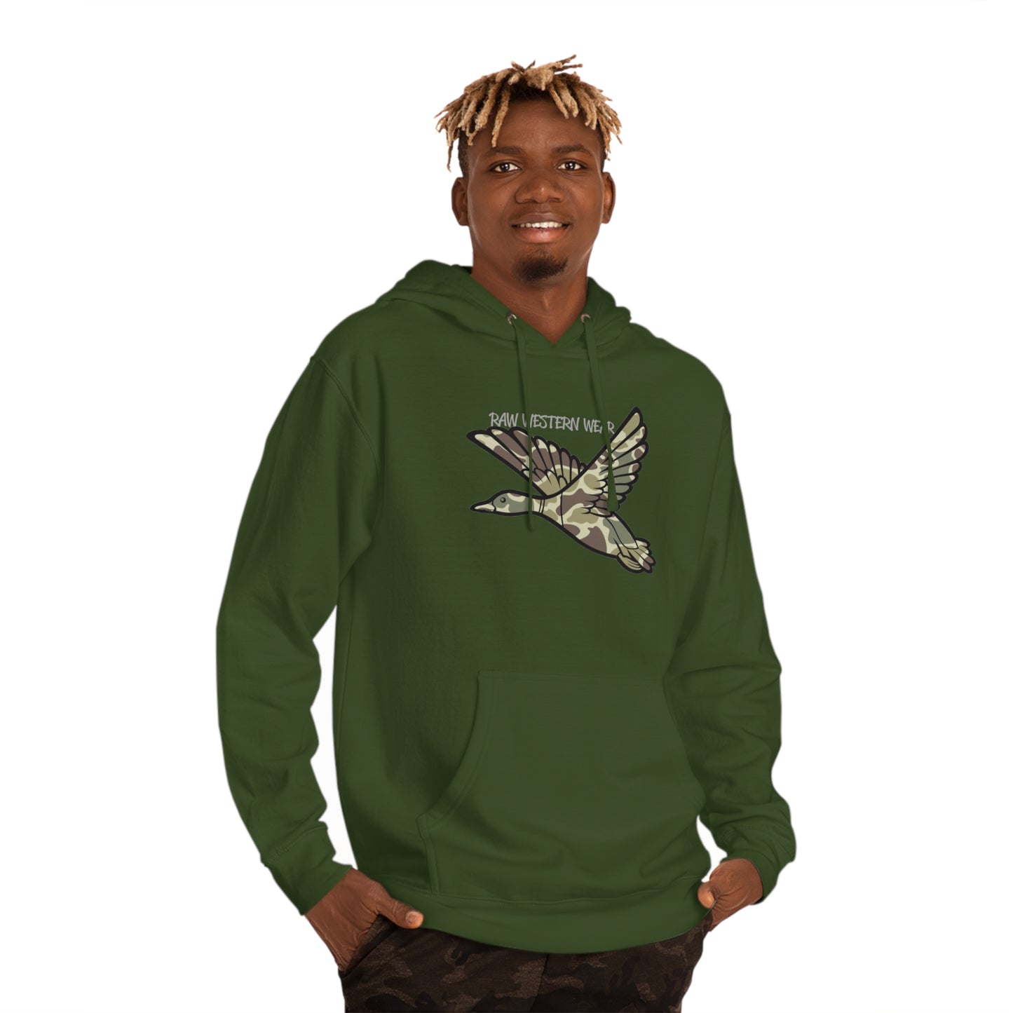 RWW Old School Camo Mallard Hoodie