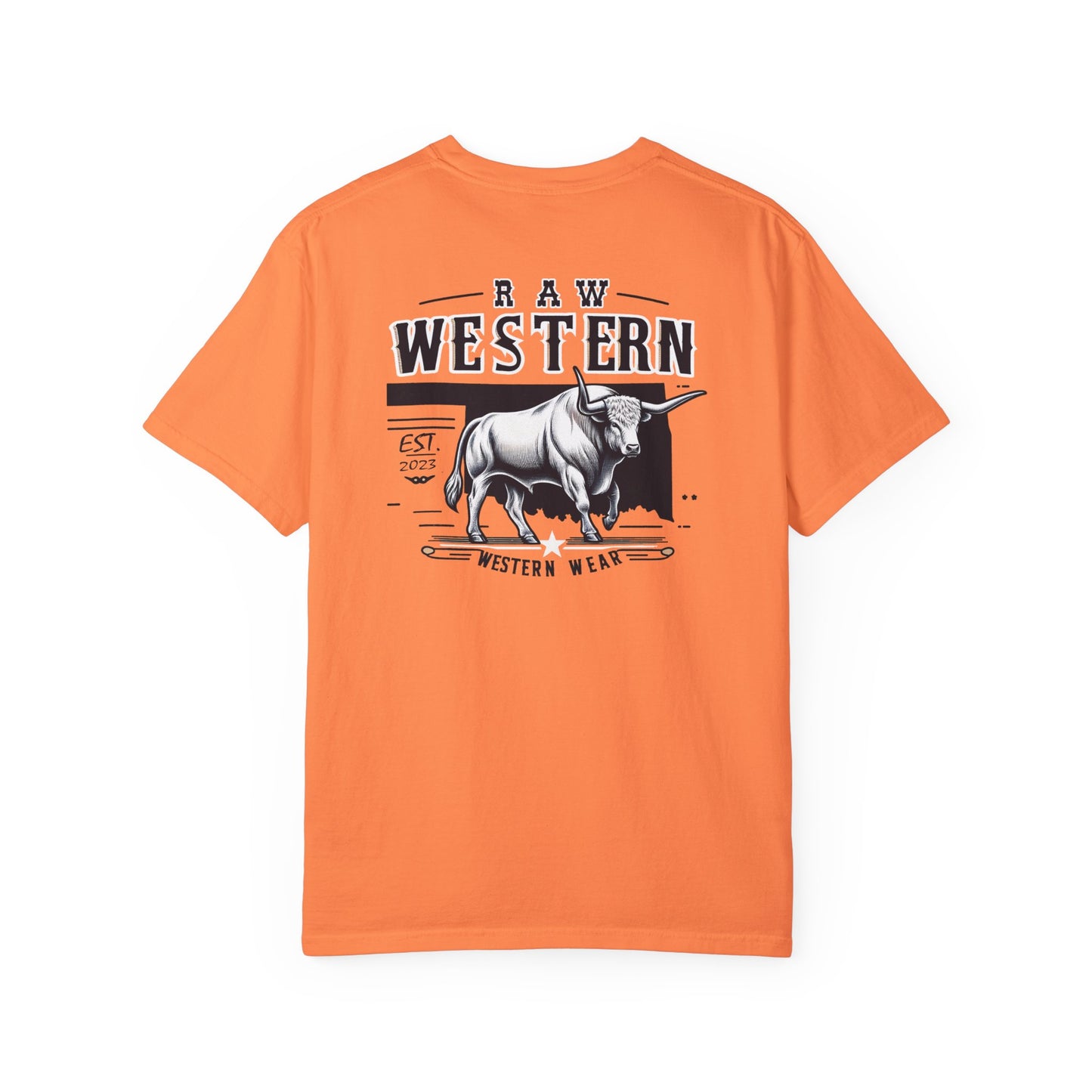 Raw Western Wear Oklahoma Bull - Classic Cotton Tee