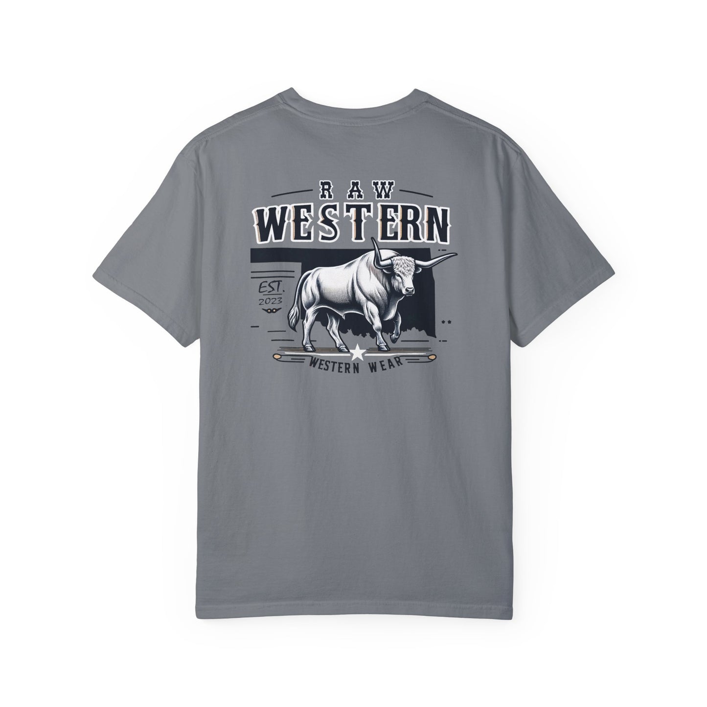 Raw Western Wear Oklahoma Bull - Classic Cotton Tee