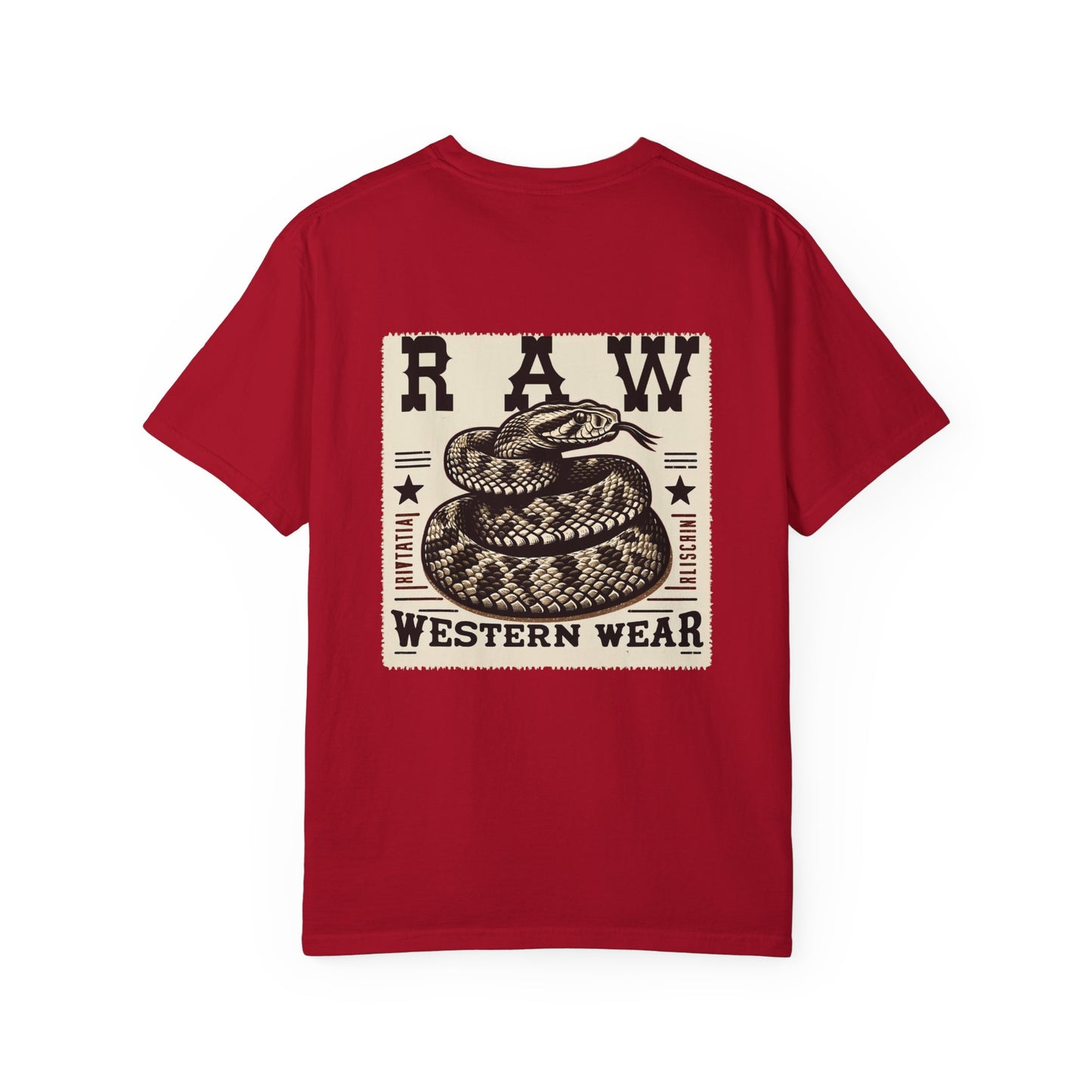 Raw Western Wear Rattle Snake - Classic Cotton Tee