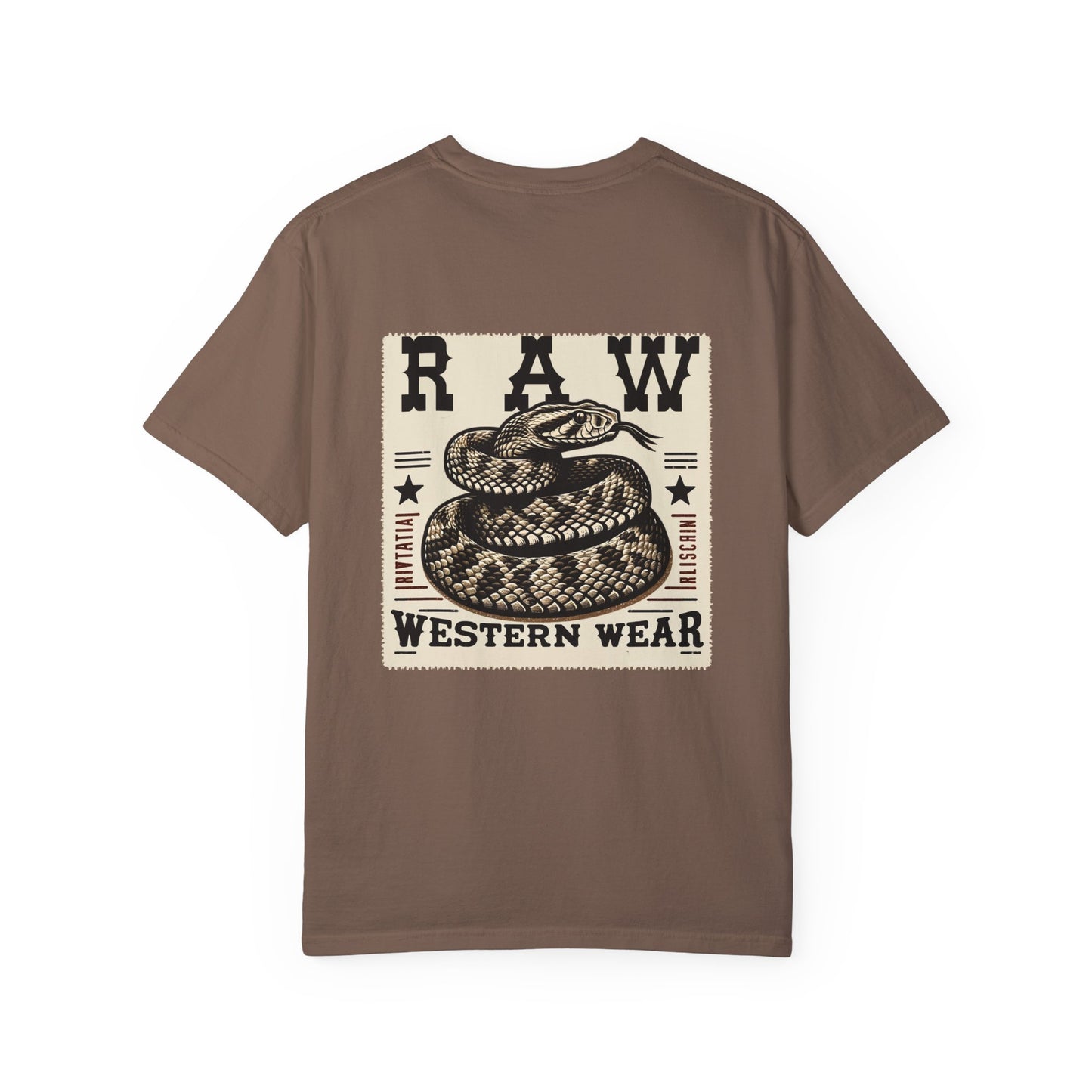 Raw Western Wear Rattle Snake - Classic Cotton Tee