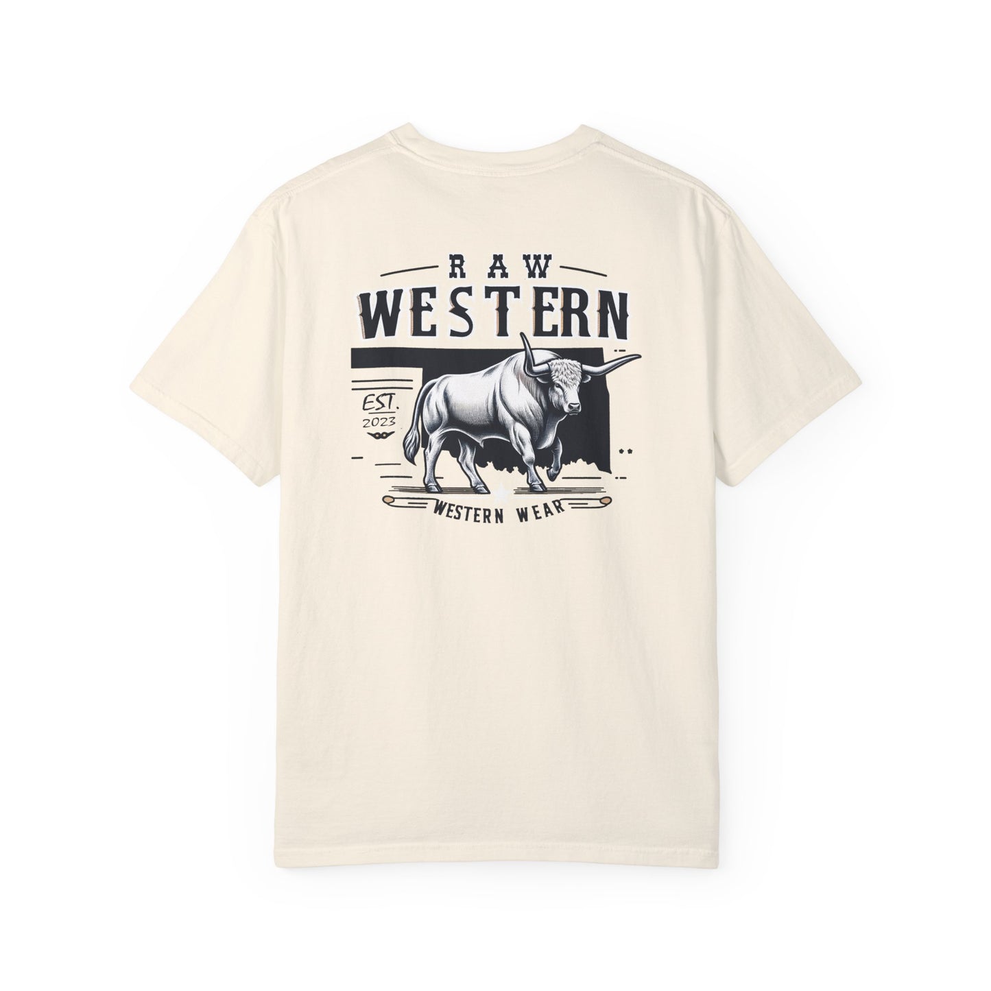 Raw Western Wear Oklahoma Bull - Classic Cotton Tee