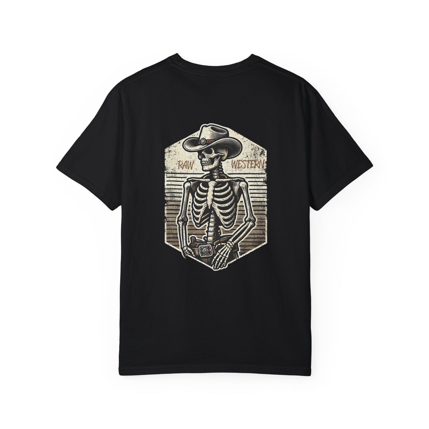 Raw Western Wear Skeleton Cowboy - Classic Cotton Tee