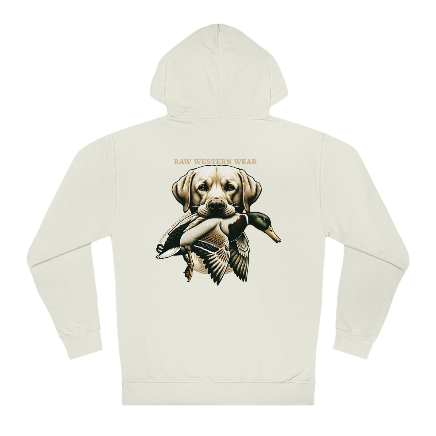 RWW Yellow Lab with Mallard Hoodie