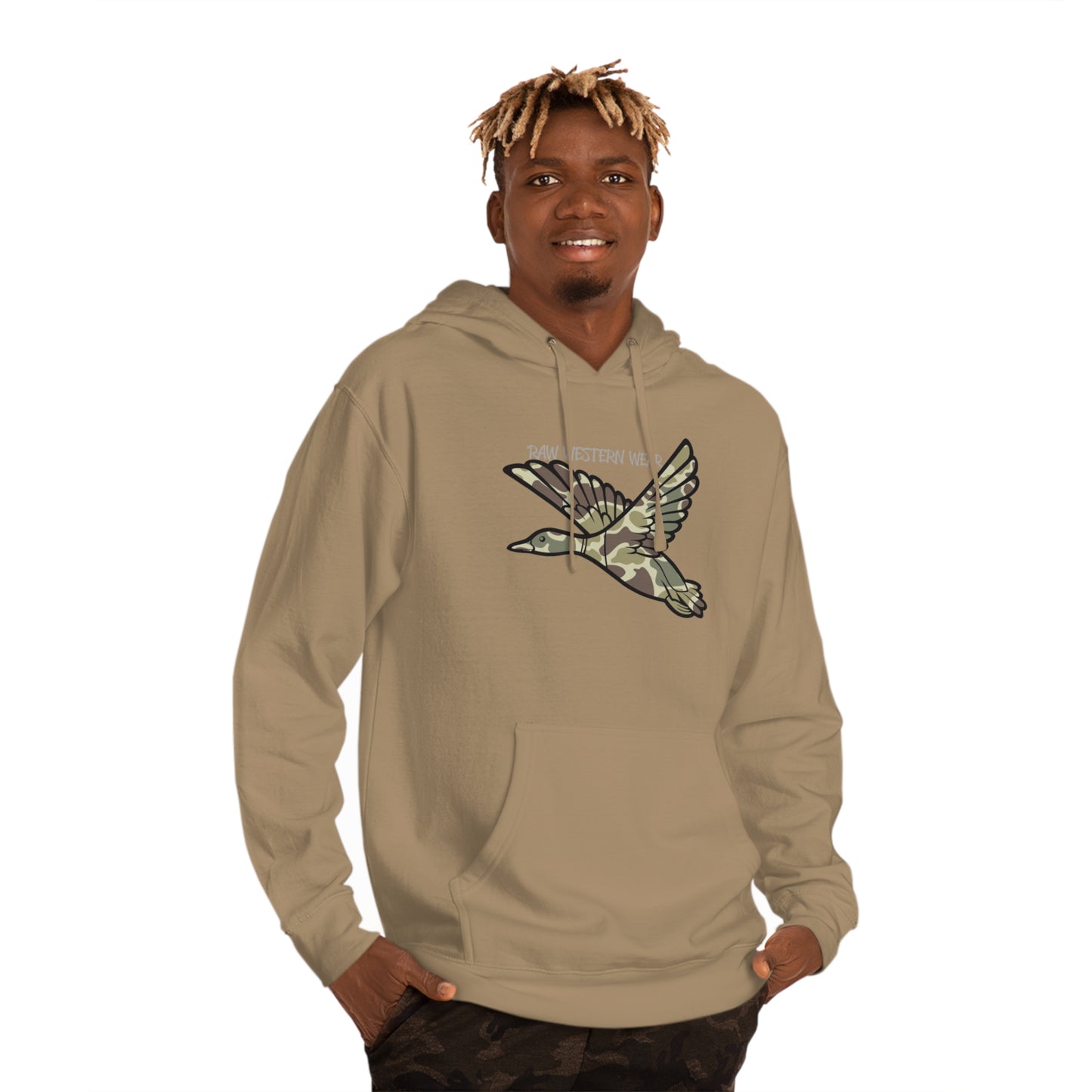 RWW Old School Camo Mallard Hoodie