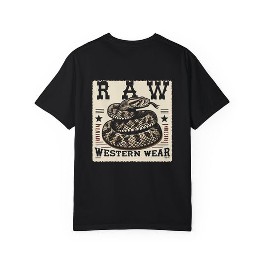 Raw Western Wear Rattle Snake - Classic Cotton Tee