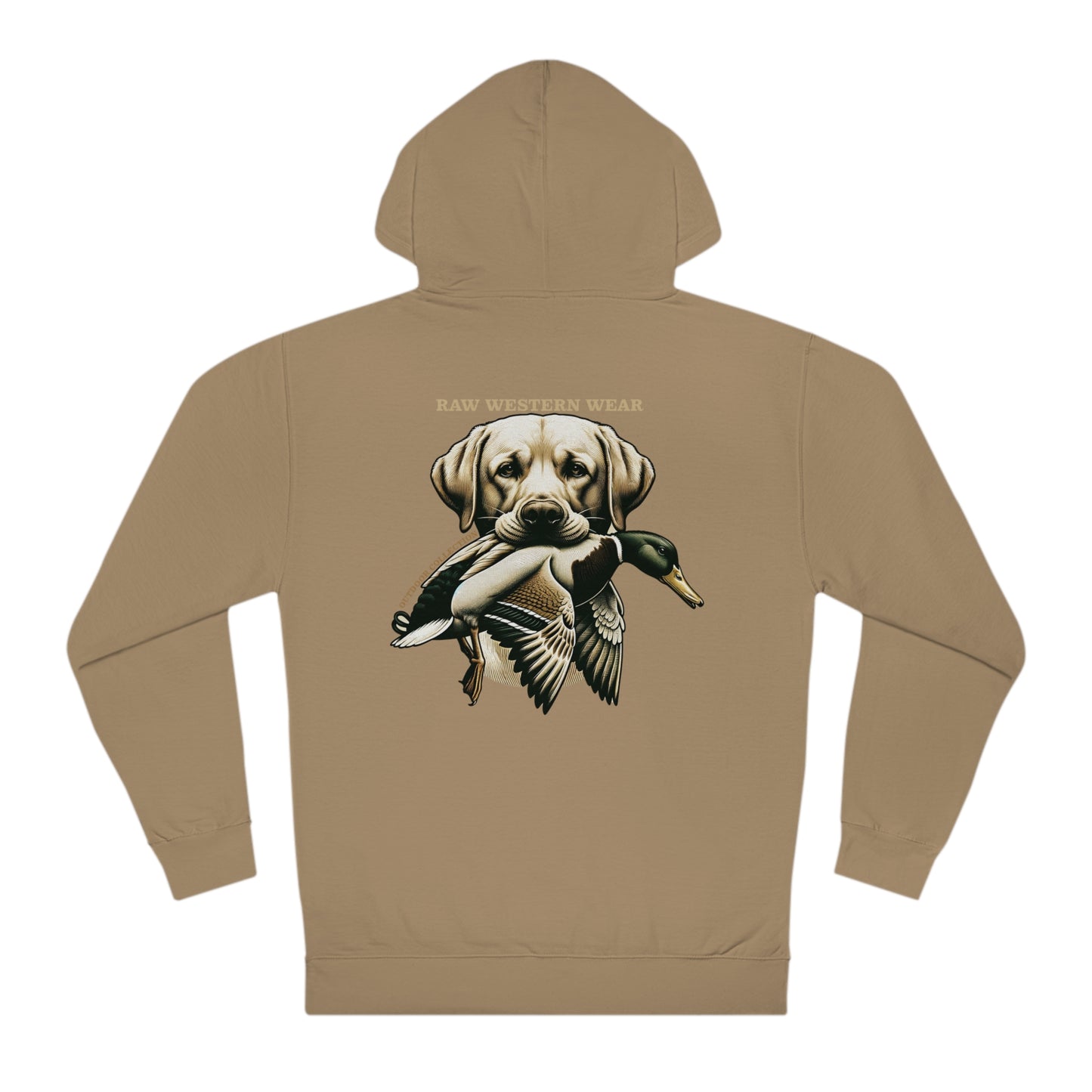 RWW Yellow Lab with Mallard Hoodie