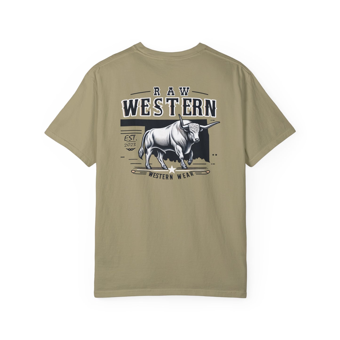 Raw Western Wear Oklahoma Bull - Classic Cotton Tee