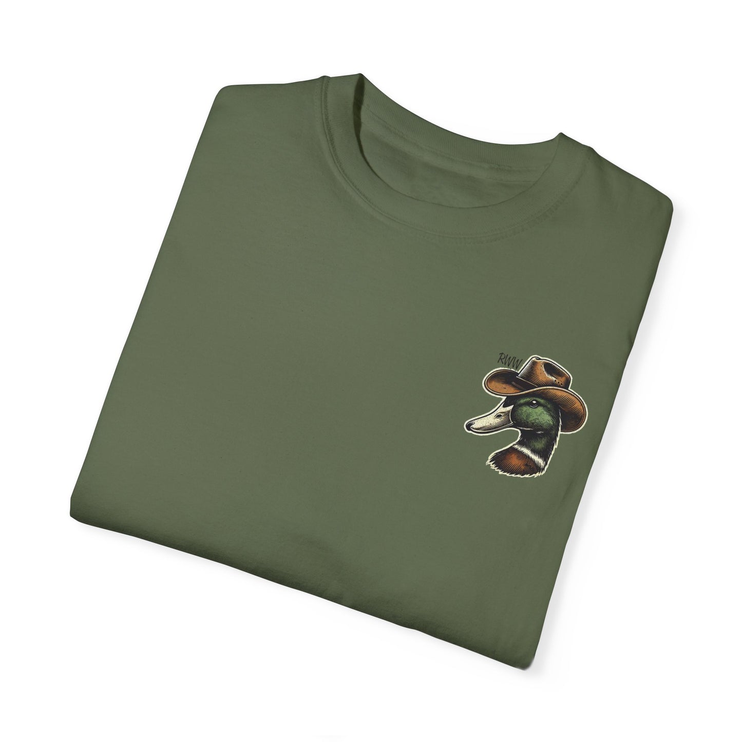 Raw Western Wear Cowboy Mallard  - Classic Cotton Tee