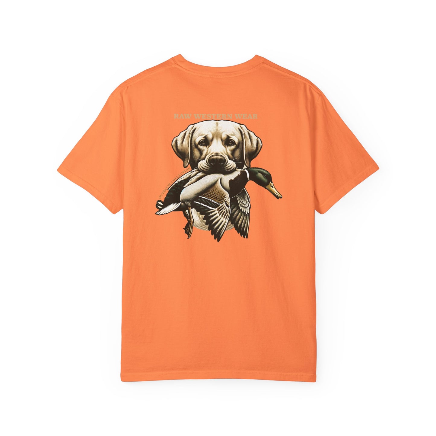 Raw Western Wear Yellow Lab  - Classic Cotton Tee