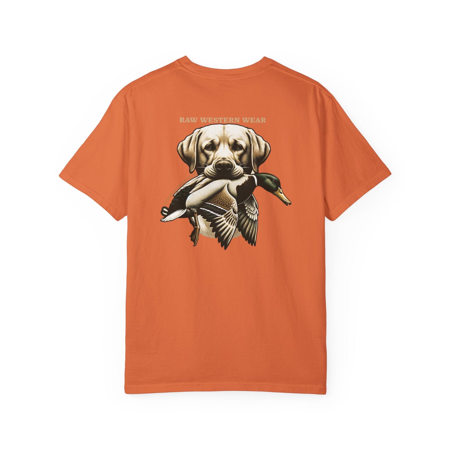 Raw Western Wear Yellow Lab  - Classic Cotton Tee