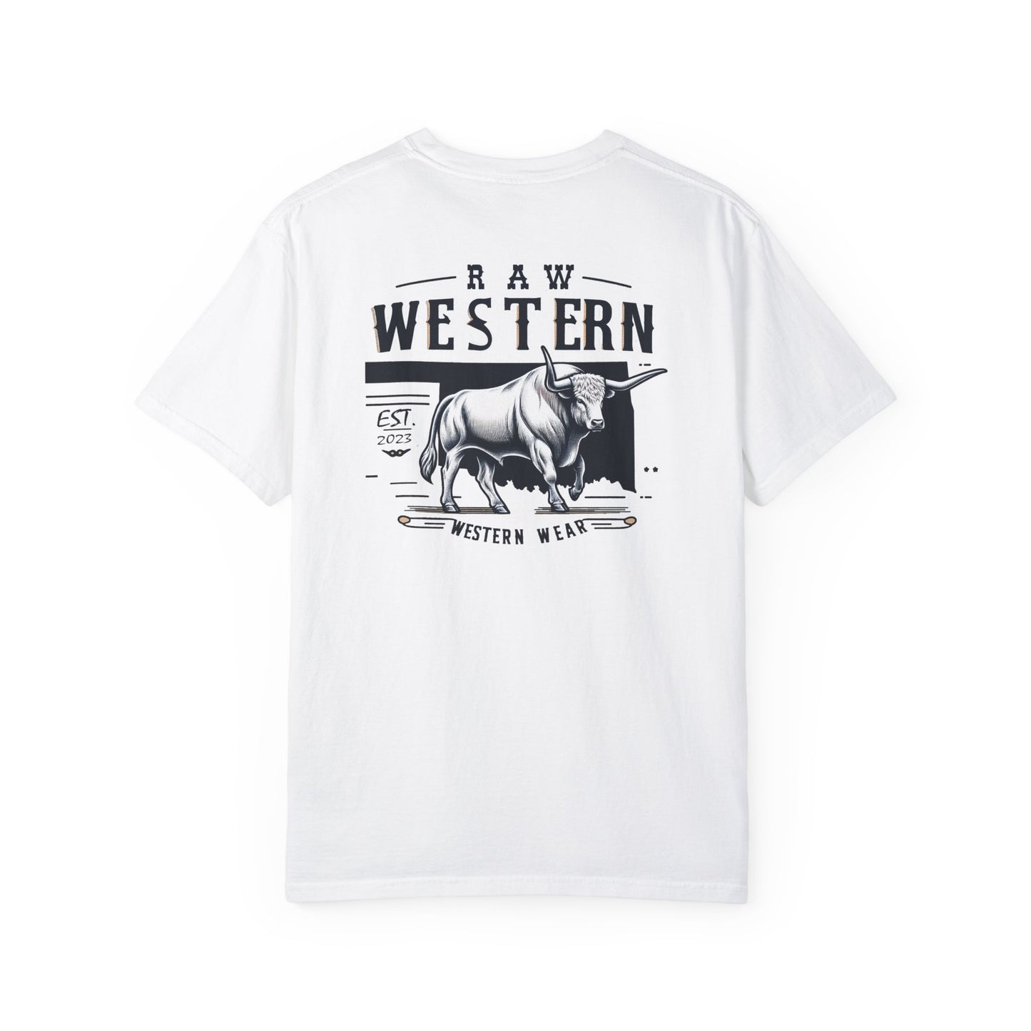 Raw Western Wear Oklahoma Bull - Classic Cotton Tee