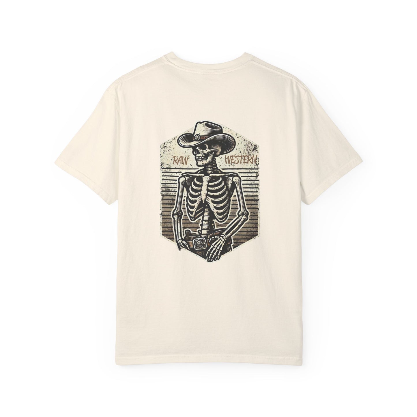 Raw Western Wear Skeleton Cowboy - Classic Cotton Tee