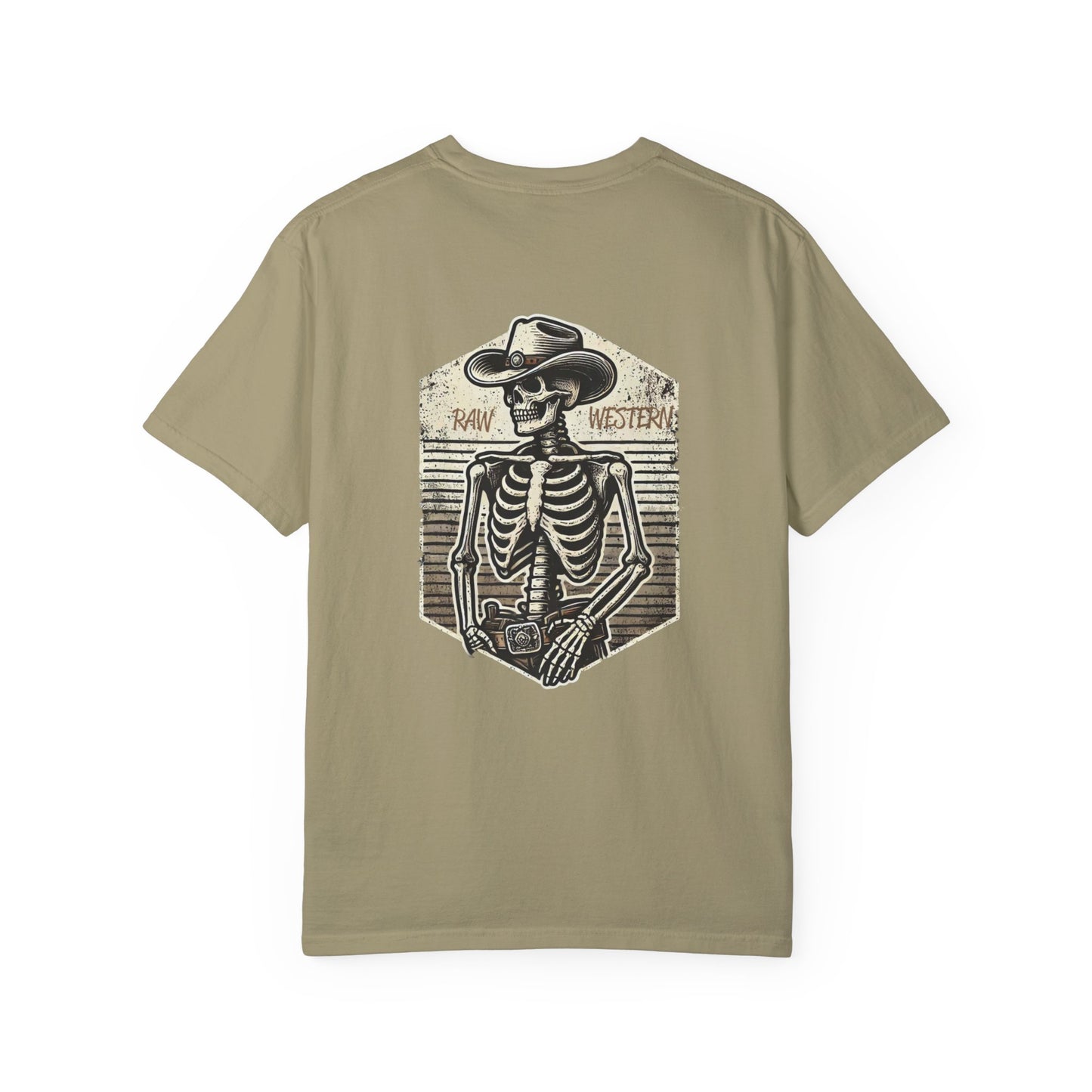 Raw Western Wear Skeleton Cowboy - Classic Cotton Tee