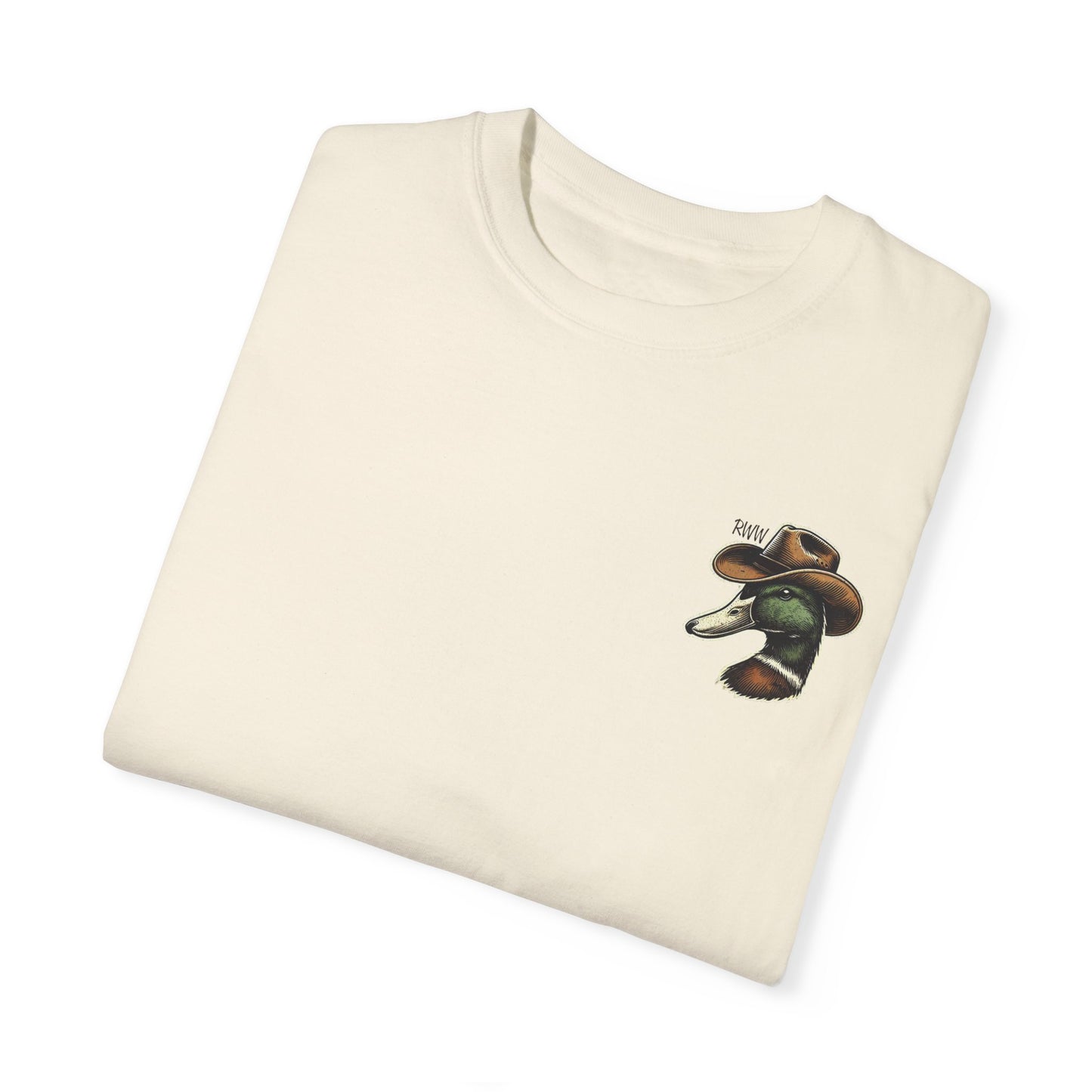 Raw Western Wear Cowboy Mallard  - Classic Cotton Tee