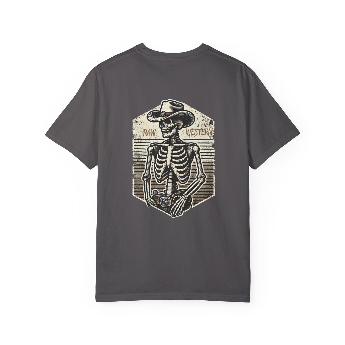 Raw Western Wear Skeleton Cowboy - Classic Cotton Tee