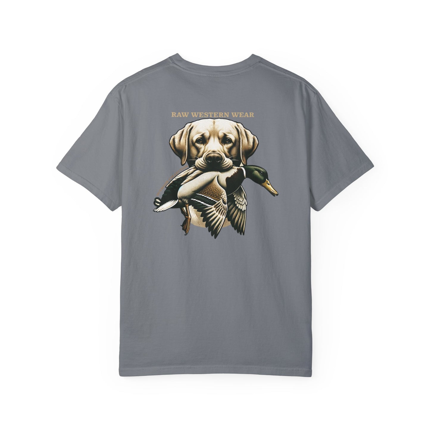 Raw Western Wear Yellow Lab  - Classic Cotton Tee