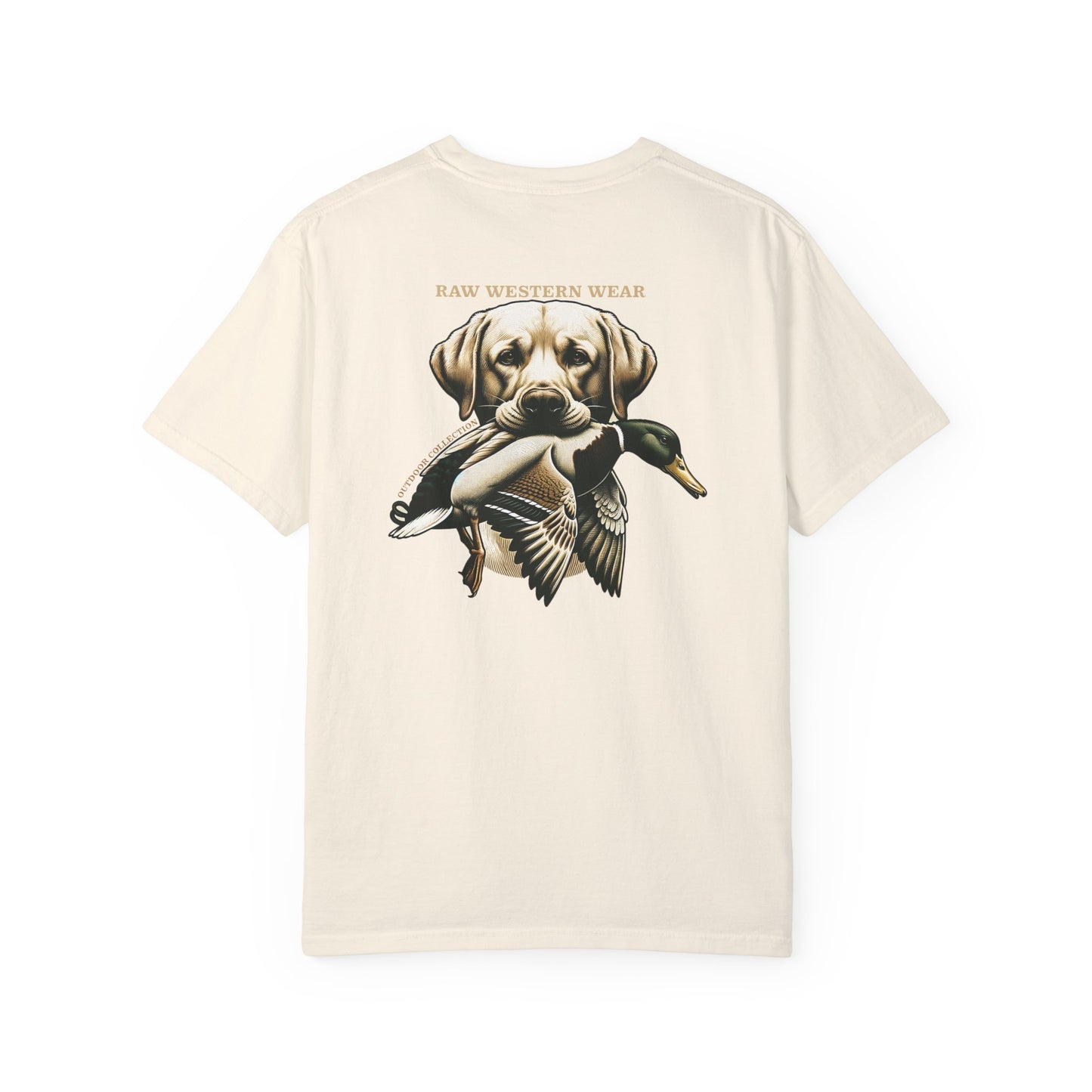 Raw Western Wear Yellow Lab  - Classic Cotton Tee