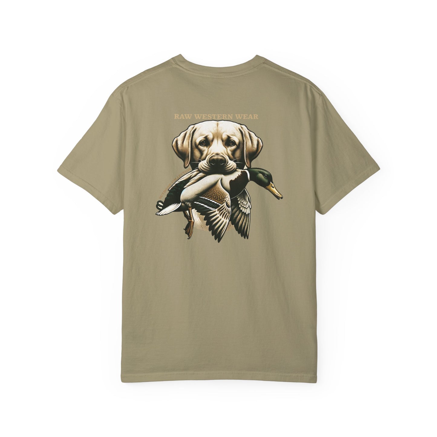 Raw Western Wear Yellow Lab  - Classic Cotton Tee